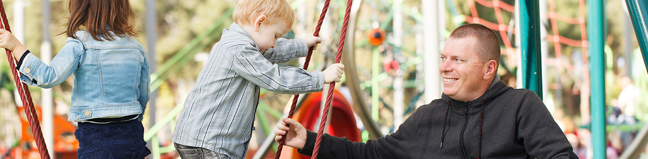 Children playing in the park